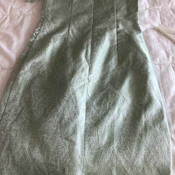 👗Designer Scott McClintock Dress with Tuxedo Waist in Mint Colour👗 - Picture 16 of 16